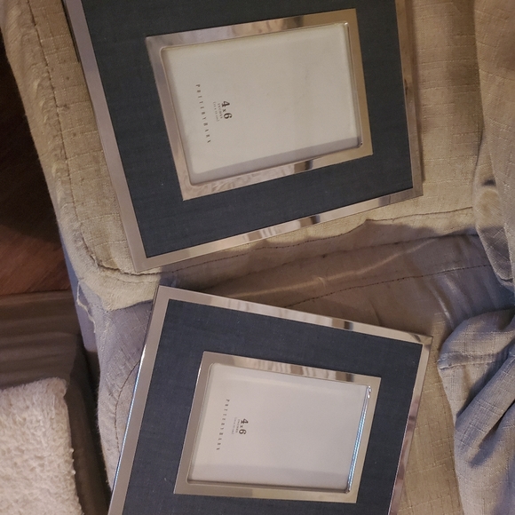 Pottery Barn Other Pottery Barn Silver Frame Poshmark